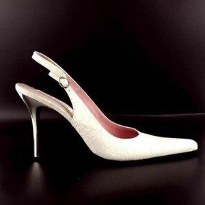 Steve Madden Tornado Slingback Stiletto Heels 9 B